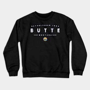 Butte Montana - Butte Mt Crewneck Sweatshirt